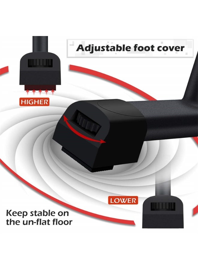 سبورت كيو متوازي تمارين قابل للتعديل للجيم المنزلي – جهاز ديبس احترافي – عارضة ضغط وتمارين كاليستنكس متعددة الاستخدام – قاعدة ثابتة مانعة للانزلاق – معدات لياقة بدنية للرجال والنساء - Image 4